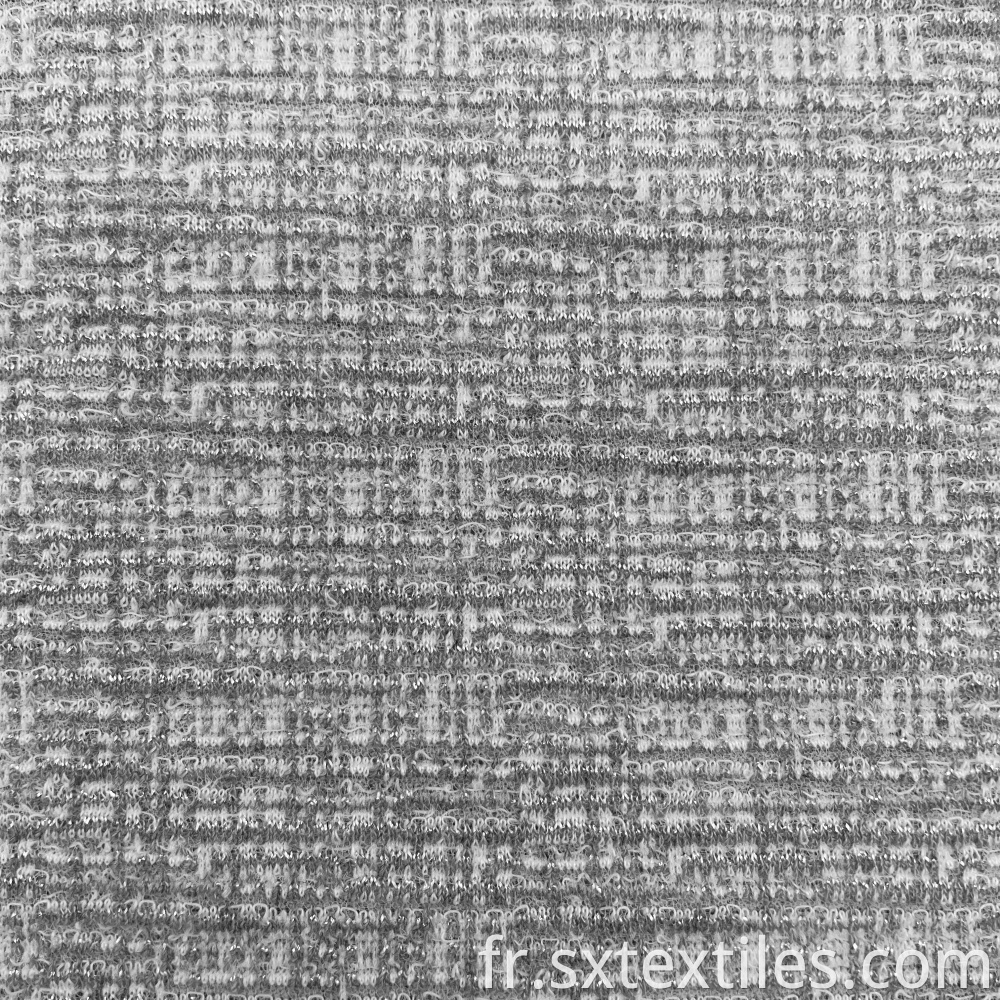 Poly Span Double Jacquard with Lurex